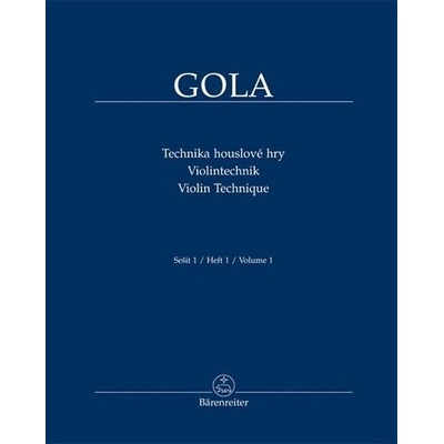 Technika houslové hry 1 - Zdeněk Gola