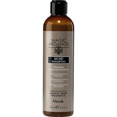 Maxima nook secret Shampoo sampon s hodvabnym leskom pre suche a poskodene vlasy 250 ml