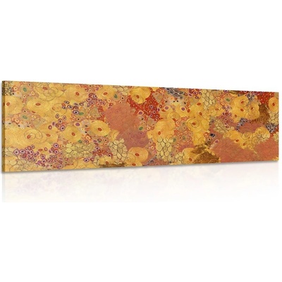 Obraz abstrakce ve stylu G. Klimta - 90x30