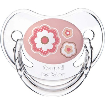 Canpol babies Силиконова залъгалка Canpol - Newborn Baby, 0-6 m, Розова (22/565_pin)