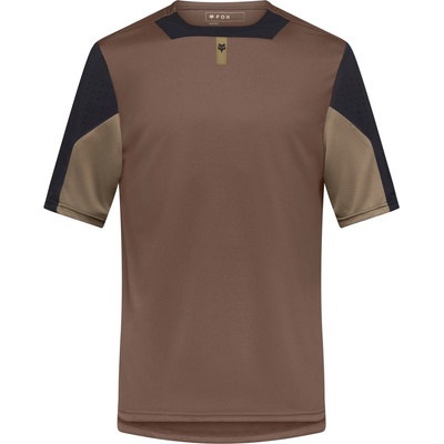 FOX Racing Мъжка фланелка с къс ръкав за колоездене FOX Racing Defend S/S Jersey Cycling jersey - Purple Dusk (056-3990-0311)
