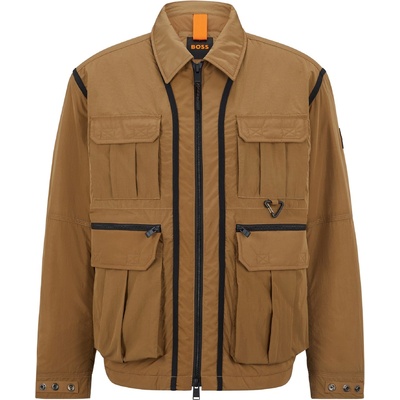 Boss Яке Boss Men's Otniell Insulated Puffer Jacket - Open Beige