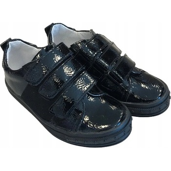 Kornecki dětské polobotky na suchý zip 6286 Jr KOR6286B černé