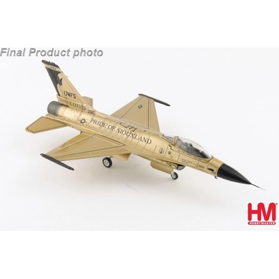 Hobby Master F-16A Fighting Falcon USAF 185th FW IA ANG #85-1565 Golden Bat Sioux City ANGB IA Squadron 50th Anniversary 1996 1:72