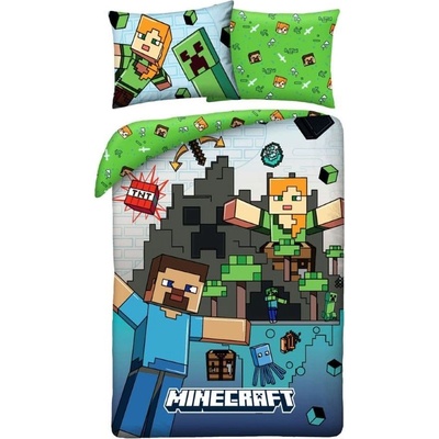 MINECRAFT Спален комплект Minecraft - Tnt (MNC-883BL)