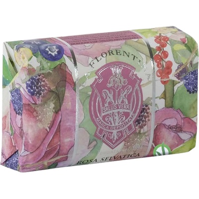 La Florentina tuhé mýdlo rosa selvatica 200 g