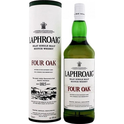 Laphroaig Four Oak 40% 1 l (holá láhev)