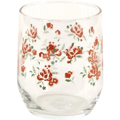 Clay Sklenička s květy Little Rose Collection Ø 8*9 cm re & Eef 300 ml