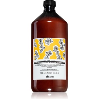 Davines Naturaltech Nourishing Keratin Wonder възстановяващ грижа с кератин подходящо към маска за коса 1000ml