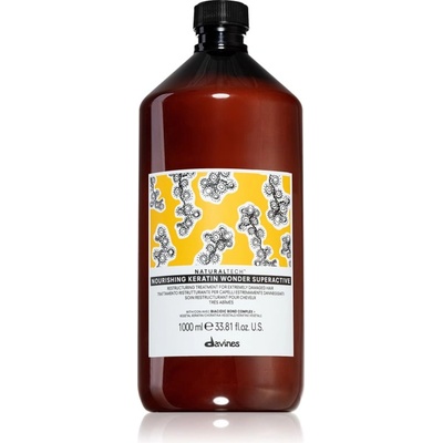 Davines Naturaltech Nourishing Keratin Wonder възстановяващ грижа с кератин подходящо към маска за коса 1000ml