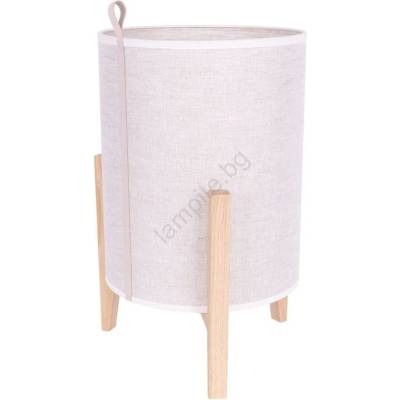 SPOT Light 72719174 - Настолна лампа CASIOPEA 1xE27/40W/230V дъб (SP1046)