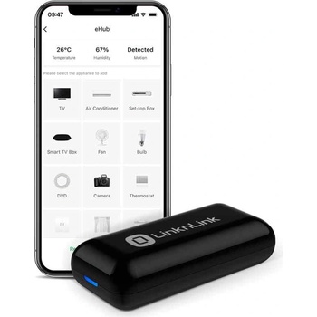 Image 1 of LinknLink eHub 5в1 Smart WiFi универсално дистанционно управление (6975318230064)