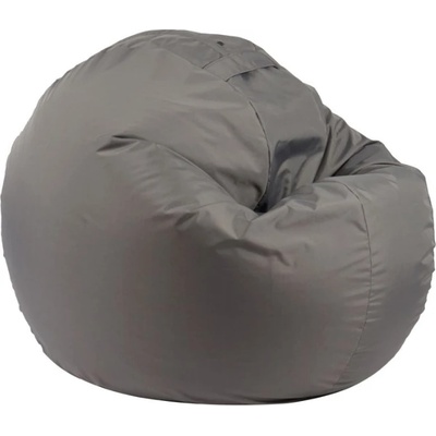 Pufrelax Пуф 330л. , Relaxo XL - Grey, Водоустойчив, Перящ се калъф, Пълнеж от Полистиролни перли (PUF-G-RXL-PEX-GRE)