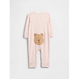 GAP Бебешки гащеризон Brannan bear GAP GAP | Rozov | Момичешки | 18-24 месеца