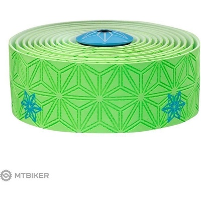 Supacaz Super Sticky Kush Galaxy neon zelená/modrá