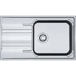 Franke Smart - Кухненска мивка SRX 611-86 LB, 86x50 cm, неръждаема стомана 101.0395. 055 (101.0395.055) Мивка за вграждане