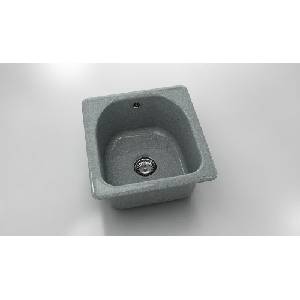 FAT Мивка Classic 217, Granicite, 251 City Grey, с включен сифон Мивка за вграждане