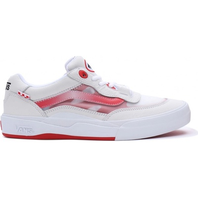 Vans Wayvee leather true white/red