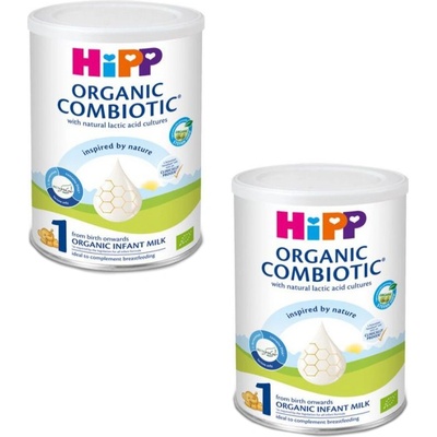 HiPP Био мляко за кърмачета Hipp 1 - Комбиотик, 350 g, 2 броя (2*2469)