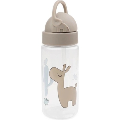 Done by Deer láhev s brčkem Lalee písková 350 ml