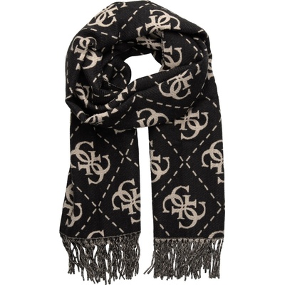 Guess dámská černo krémová šála AW5217VIS03