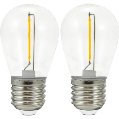Polux SADA 2x LED žiarovka PARTY E27/0,3W/36V SA1804