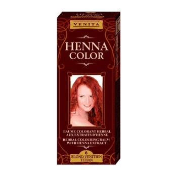 Venita Henna Color barvící balzám na vlasy 6 Titian 75 ml