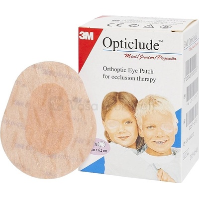 3M Opticlude Standard Mini Očná náplasť 5 x 6 cm 20 ks