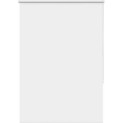 vidaXL Ролкова щора Blackout бял 105x150 см Ширина на плата 100, 7 см (4011909)