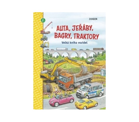 Auta, jeřáby, bagry, traktory
