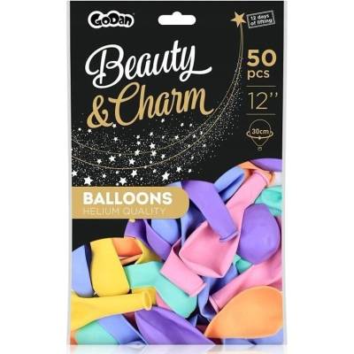 Balónky Beauty&Charm, makarónové mix 12" bal. , GoDan