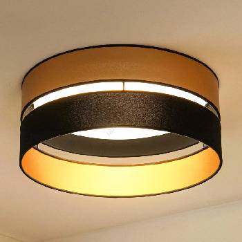 Brilagi - LED Плафониера ROYAL LED/24W/230V Ø 45 см черен/златист (BG0997)