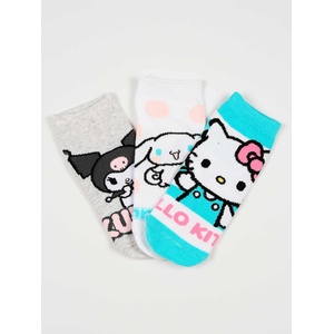 Kids movie heroes Чорапи - Комплект 3 Чифта Hello Kitty Kuromi (EZ39005-PACK2)