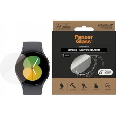 PanzerGlass Стъклен протектор за часовник PanzerGlass за Samsung Galaxy Watch 5, 40mm