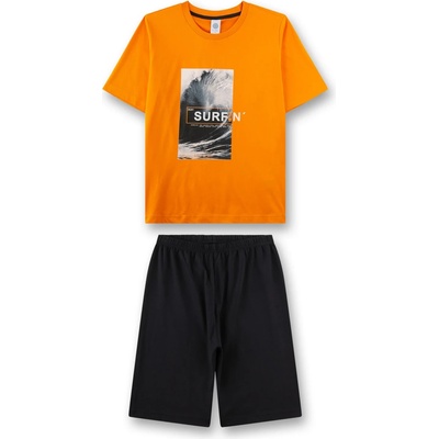 Sanetta Детско ежедневно термо бельо Sanetta Kid's Pyjama 1/2 246154 Everyday base layer - Flame Orange - размер 188 (EU) (714-1831-0116)