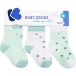 Kikkaboo Бебешки чорапи с 3D уши Kikkaboo - Bear with me, Mint, 0 - 6 m (31110010136)