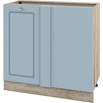 ИРИМ Долен ъглов кухненски шкаф Сити АРФ-Деним мат-06-42 90 см