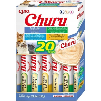 Churu Cat Variety Tuna 20 x 14 g