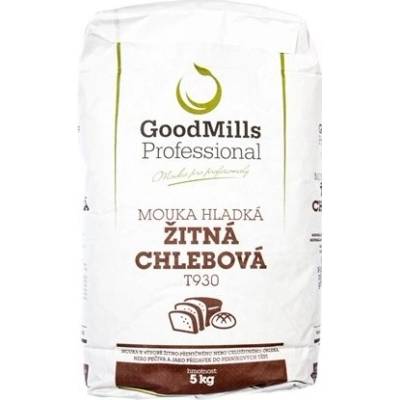GoodMills Professional Mouka hladká žitná chlebová T930 5 kg