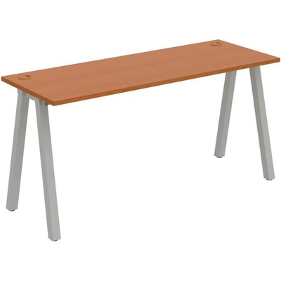 OFFICE PRO s.r.o. HOBIS kancelársky stôl rovný - UE A 1600, hĺbka 60 cm, čerešňa