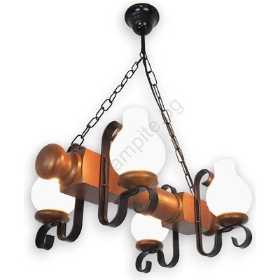 Brilagi - Пендел RUSTIC 4xE14/40W/230V бук/орех (BG2022)