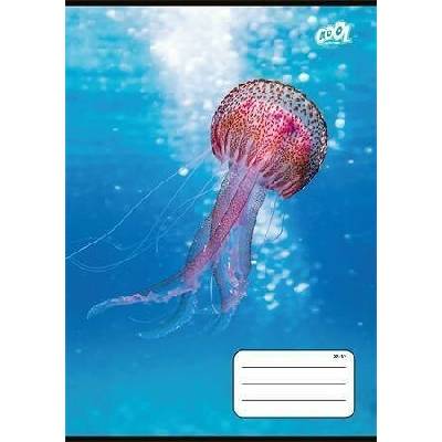 COOL BY VICTORIA Sešit Ocean World 27 32 mix motivů A5 čtverečkovaný