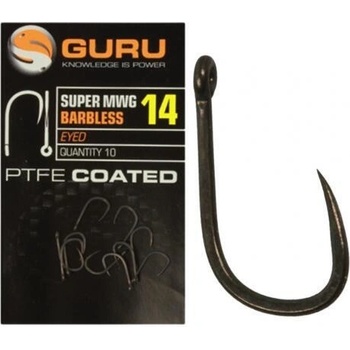 Guru Super MWG Hooks Barbless Eyed vel.12 10 ks