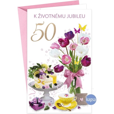 ARGUS Přání k narozeninám 50 15-6447c50