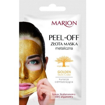 Marion Golden Skin Care Peel Off omlazující zlatá metalická slupovací maska 6 g