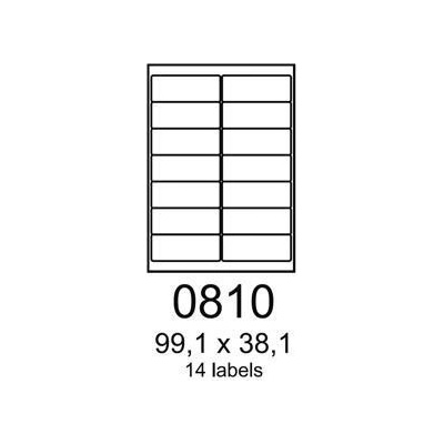 Rayfilm biele R0ECO0810A A4 100 list.