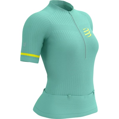 Compressport Тениска Compressport Trail Postural SS Top W Син Velikost M