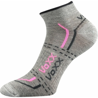 VoXX ponožky Rex 11 sv.šedá/ružová