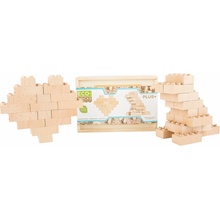 ECO-BRICKS Natural Plus dřevěná stavebnice 20 ks