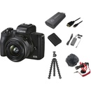 Image 1 of Canon EOS M50 Mark II Premium Livestream Kit (4728C037)